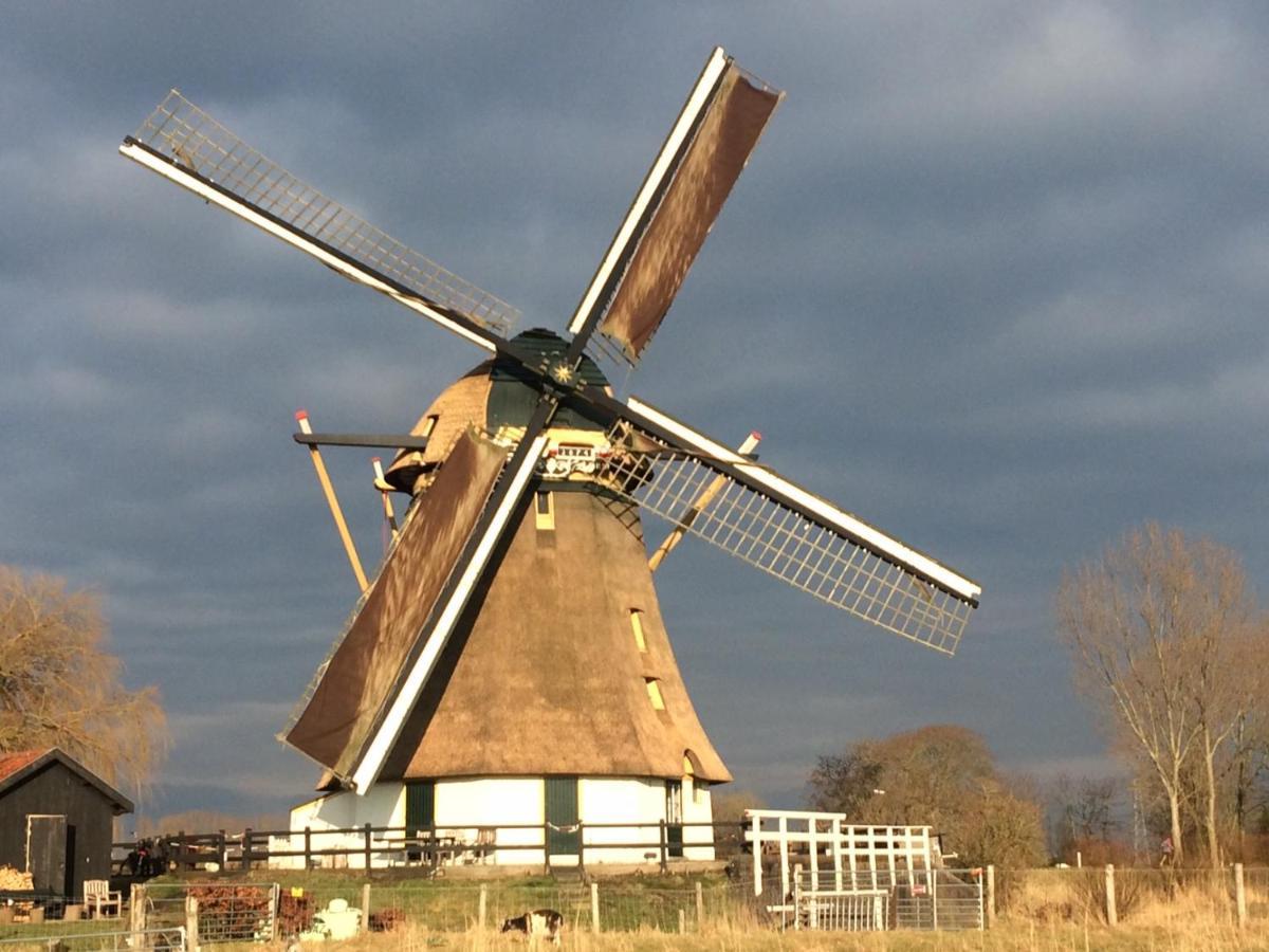 Mondriaanmolen, A Real Windmill Close To Amsterdam Abcoude Kültér fotó