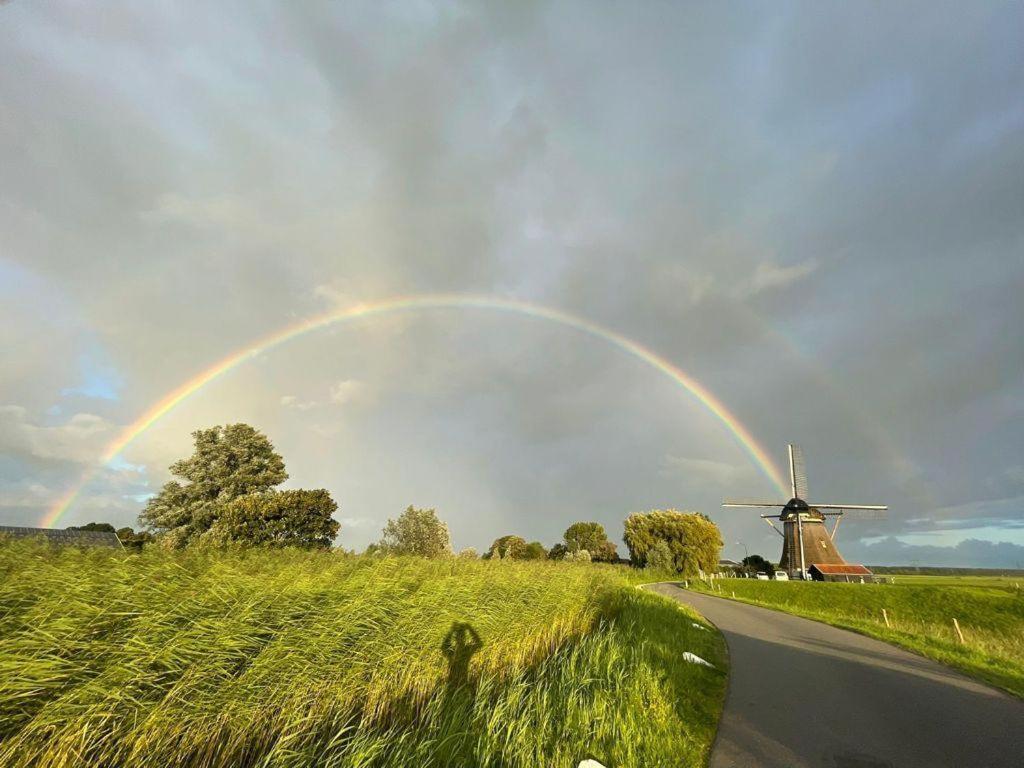 Mondriaanmolen, A Real Windmill Close To Amsterdam Abcoude Kültér fotó